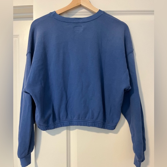 MOTHER | the drop square cinch sweatshirt sun trip | XS - Picture 5 of 8